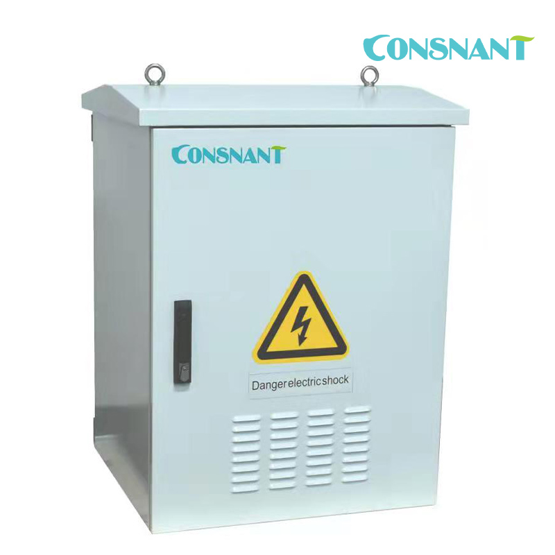 Outdoor pole mount telecom power supply