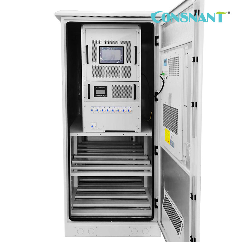 IP56 Outdoor Industrial UPS 6-10KVA with VRLA battery with cabinet air conditioner