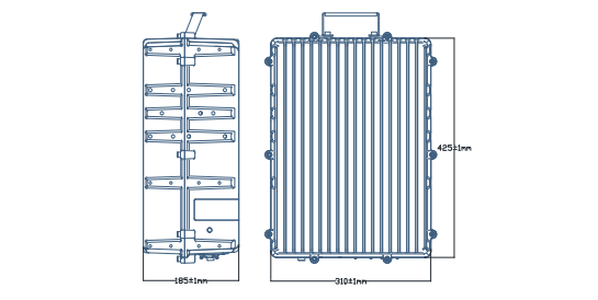 IP65 Outdoor lithium battery