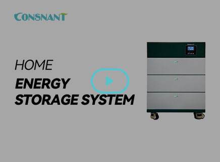 Home storage stacked energy storage installation