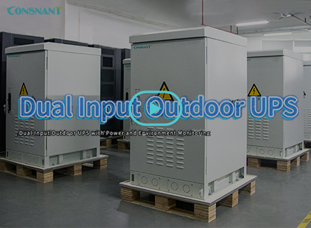 Customized dual input outdoor UPS