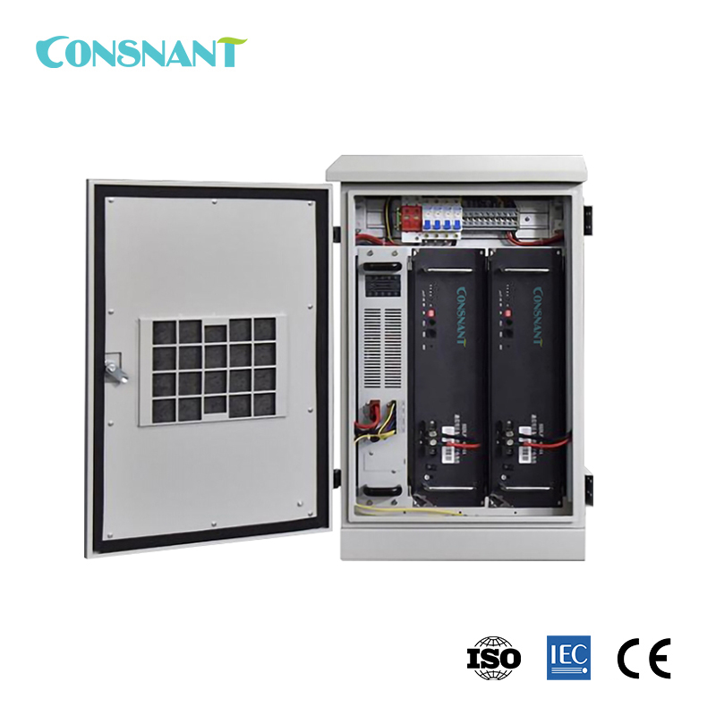 IP55 pole mount outdoor UPS 1-3KVA with lithium battery