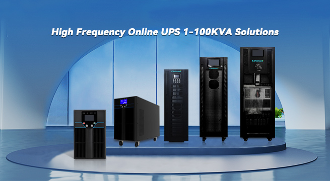 High-frequency online UPS 1-100KVA solution