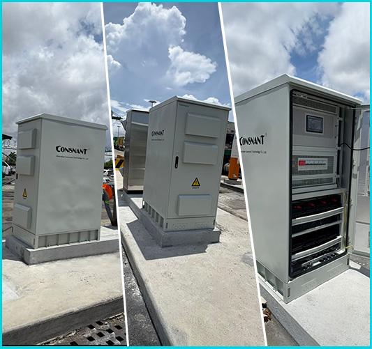 Outdoor Industrial UPS with air conditioner